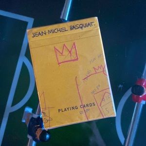 Jean-Michel Basquiat playing cards NEW